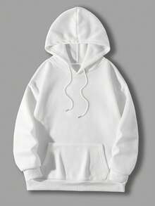 Alphabet Creative Fashion Print Fashion Sports Top Women's Casual Fashion Hoodie - White - View 2