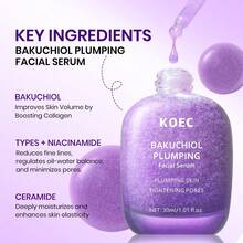 KOEC 30毫升野葛根面部精华液，收缩毛孔，平滑肌肤，淡化细纹，韩国护肤品 - 紫色 - 查看 3