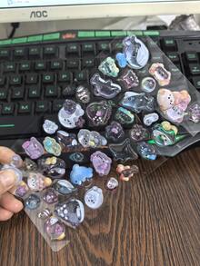 Nayiben 1张卡通动物贴纸，卡通动物自粘贴纸，适用于剪贴簿和文具装饰