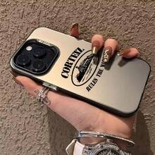 Fashion C-CorteizS Phone Case Color Electrosilvering 16 11 14 15 12 Pro 11 Plus 13 Pro MAX  Drop Case, Cover Compatible With  17 Pro Max Case,  17 Pro Case,  17 Case,  16 Pro Max Case - 黑1 - 查看 11