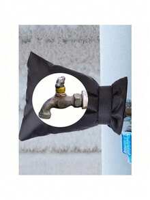 1pc Faucet Anti-Freeze Cover, Suitable For Winter Use, Waterproof And UV-Resistant