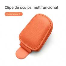 Novo Suporte Multifuncional para Óculos de Sol para Carro com Clip para Cartão, Porta-Bilhete, Fecho, Estojo para Caneta - Tamanho Único - Visão 10