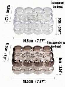 1入塑料餐桌裝飾紙巾盒，現代設計客廳桌面裝飾紙巾分配器，可愛的白色和黑色塑料紙巾整理盒，適用於家居和旅館，學校用品