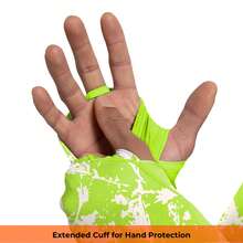 RODEEL Sun Hoodie Shirts W/ UV Detection Mask Neck Gaiter Thumbhole Men UPF 50+ Sun Protection Long Sleeve Lightweight Quick Dry Moisture Wicking Breathable Cooling Athletic Activewear For Outdoor Fishing Roofing Construction, Holiday Gift - Màu xanh huỳnh quang - Xem 9