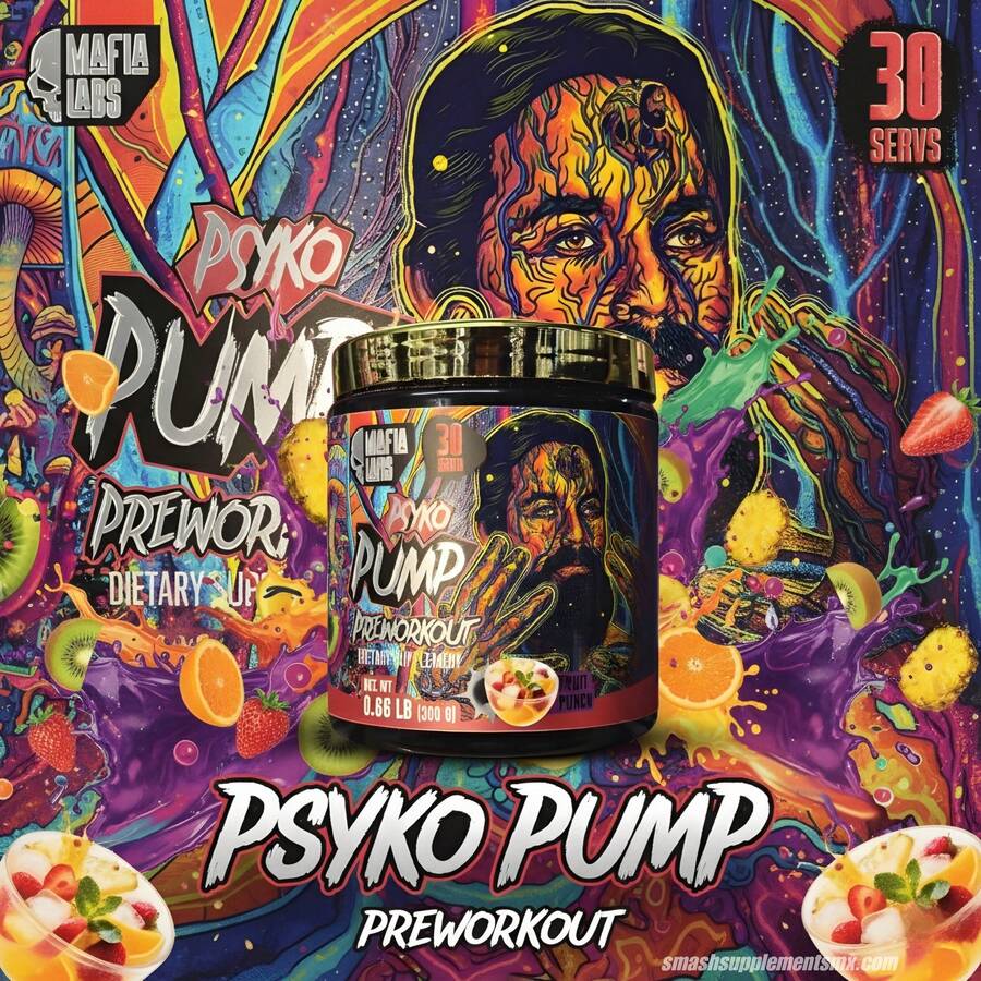 GAT Óxido Mafia 30 Servicios para mejor energía en tus entrenamientos - Psyko Pump 30 servicios - Ver 1