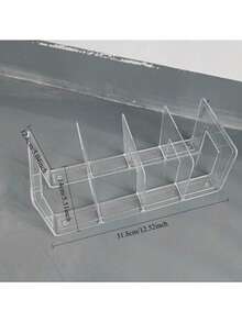 1件儿童鞋子收纳架，鞋盒，粉色和透明色适合婴幼儿，ABS材质，纯粉色和纯透明色，适合婴儿房、儿童房、居家或卫生间入口处的鞋架收纳 - 彩色 - 查看 10