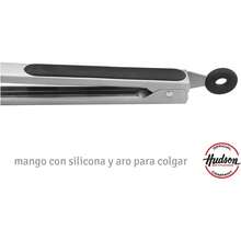 VALLE DE| Pinzas de Cocina y BBQ de Acero Inoxidable 30, Utensilio Profesional para Hornear, Parrilla y Asados, Resistentes al Calor, Seguras y Duraderas, Color Plata - 6 - Ver 9