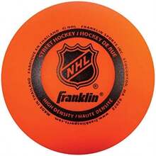 Franklin Sports  - Pelota de Hockey de Densidad, 3 Unidades(Anaranjado) - Multicolor - Ver 2