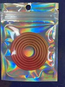 3D Printed Novelty Spinning Stress Relief Ring, Adult Fun Gift - Made Of PLA Material, Suitable For Office And Gaming / Mini Creative Toy With Spinning Physical Gyroscope Design - Multicolor - View 10