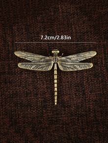 1 buc alamă libelulă/fluture/albină insectă animal mic ornament metal artizanat micro peisaj ornament cadou - Multicolor - Vizualizare 4