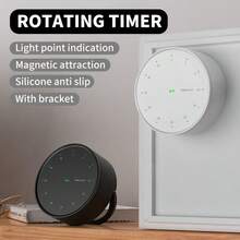 Round Mechanical Countdown Timer – Kitchen, Study, Work Timer Clock With Visual Rotary Dial | Easy-To-Use Cooking Alarm Clock For Teachers, Kids, Adults | Home, School, Gym, Office,Kitchen,Kitchen Essentials,Kitchen, Christmas