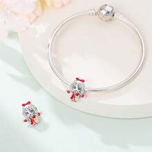 1pc Set Of Charms Featuring A Little Painter, Cartoon Girl, Couple In Love, Dopamine Girl, Sporty Boy, And Newlywed Couple, Perfect For DIY Creative Bracelets And Wristbands. Suitable As Birthday, Holiday, Or Couple Gifts For Women And Girls. - Multicolor - View 7