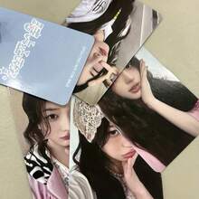 KPOP Girl Group Photo Card Set, Handmade LOMO Collector Cards, KPOP Fan Merchandise Decoration, Wonhee, Minju, Iroha Photo Cards - Multicolor - View 2