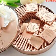 个性化婚礼回礼 定制亚克力镜面巧克力回礼 金镜或银镜 回礼不包含巧克力 返校季 圣诞节礼物标签装饰 永恒的爱 单身派对回礼 - 彩色 - 查看 49