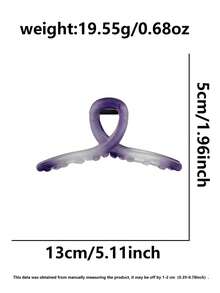 3 buc cleme de păr minimaliste cu gheare încrucișate, pentru femei, casual, versatile, drăguțe, vintage, Ombre, potrivite pentru naveta zilnică, coafuri , coafuri pe jumătate, accesorii de păr care nu dăunează, de păr la modă