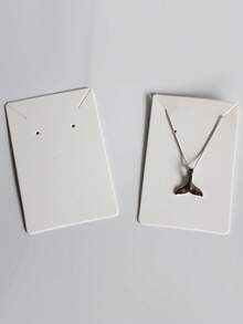 Jewelry Display Cards, Earring & Necklace Kraft Paper Tags, Earring Cards, Blank Jewelry Cards, Earring & Necklace Packaging Cards. Made Of Kraft Paper, Double-Hole Design, Two Card Slots For Simultaneous Use, Can Be Hung. Suitable For DIY Earrings, Necklaces, And Jewelry Display. For Home, Travel, Hotel, School And Other Occasions. Ideal For Valentine's Day, Back To School, Halloween, Christmas And Birthday Gifts.