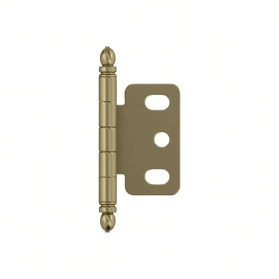 Amerock PK3180TBBBZ | Cabinet Hinge | 3/4 In. (19 Mm) Door Thickness | Full Inset | Partial Wrap | Ball Tip | Golden Champagne | Kitchen Cabinet Door | Single Hinge | Functional Hardware,PartialWrap,GoldenChampagne - 金香檳 - 查看 1