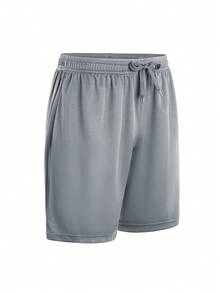 6PCS  Men's Athletic Performance Shorts ,Men's Sports Shorts, Basketball Shorts, Running, Fitness, Hiking, Quick Drying Fabric, Breathable And Comfortable - 黑色+藏青+深灰+淺灰+寶藍+紅酒 - 查看 4