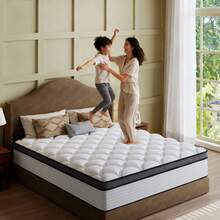 RWAEZYBLUX Queen Size Mattress Intelligent Sleep Matrix: 10/12/14-Inch X Twin/Full/Queen/King - 12 Models With Scientifically Balanced Pocket Springs & Memory Foam, Tailoring Your Healthy Sleep - 10英吋 - 查看 3