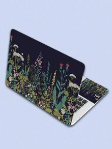 A Set Of 15-Inch Laptop Skin With Flower Pattern For Laptops, MacBooks,HP