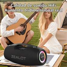 ZEALOT Speaker - Black - View 5