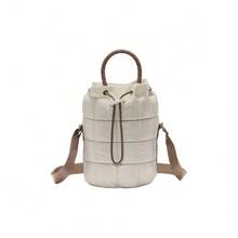 Nike 男女通用 NK NSW PUFFLE TINY TOTE 户外运动单肩包 HQ6709-072 - 灰色 - 查看 1