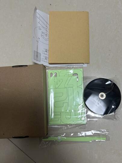 1PC Glow In The Dark Klok DIY Wand Creative Spiegel Surface ation Sticker Clock,This Is Relatively Small Delicate! view 11