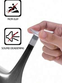 3 pary/6 szt. ochraniaczy na wysokie obcasy, antypoślizgowe i odporne na zużycie, 3 rozmiary, odpowiednie na trawnik, plażę i wesele - Kolor przezroczysty - Zobacz 4