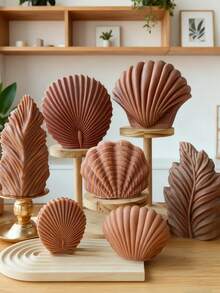 Moule à bougie en silicone 3D en forme de coquillage et de corail - Textures de conque/coquille Saint-Jacques, silicone flexible et facile pour les débutants | Résistant à la chaleur, réutilisable et facile à démouler | Convient pour la fabrication de bougies d'aromathérapie, l'artisanat de savon, le moulage de résine | Parfait pour les passionnés d'artisanat, la décoration intérieure, la Saint-Valentin et les cadeaux de fête - Blanc - Voir 7