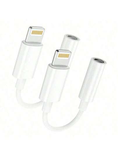 3.5mm耳机插孔适配器，辅助音频适配器，兼容 14 Pro Max/14 Pro/14 Plus/14/13/12/11/XS/XR/8/7/6系列