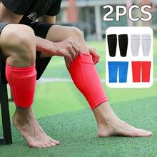 1/2 chiếc Ống chân bóng đá dành cho người lớn - Nén hai lớp thoáng khí có túi, Ống chân thể thao co giãn mềm mại dùng cho luyện tập bóng đá và trang phục thường ngày, Nhiều màu sắc lựa chọn, Ống chân bóng đá, Thiết kế thể thao đẹp mắt, Vải co giãn, Hiệu suất thể thao, Thể thao hiện đại, Vừa vặn thoải mái, Phong cách sống năng động - Nhiều màu - Xem 2
