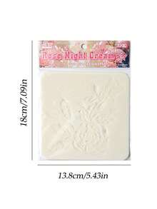 6pcs/Set Simple White PET Flower Outline Drawing Template DIY Flower Hollow Drawing Template Color Drawing Portable Drawing Template Tool - 18*13.8cm - View 6