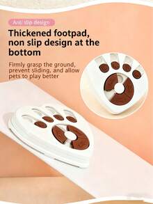 2 Pieces Of Slow-Feeding Plates + Sound-Making Toys | The "Meal Manager" Scientifically Protecting The Stomach Of Dogs And Cats. The Plate Surface Is Densely Distributed With Silicone, And Plastic Protrusions Are Embedded In The Gaps Between The Protrusions. - Multicolor - View 8