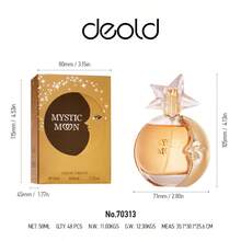 1 bouteille de parfum d'ambiance unisexe, parfum mystérieux de clair de lune, fragrance captivante, 50 ml, parfum unique, convient pour les rendez-vous, les fêtes, les rassemblements et les festivals, excellent cadeau pour les amis et les proches - Multi-parfums - Voir 4