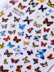 JKNART ملصقات أظافر، ديكورات فنية للأظافر لاصقة ذاتيًا، اكسسوارات أظافر للنساء والفتيات