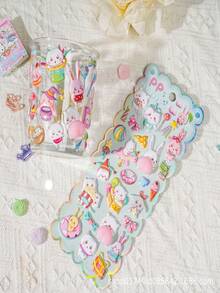 Miếng dán bong bóng EVA hình động vật dễ thương, nhiều kiểu dáng hoạt hình đáng yêu, hoàn hảo cho cửa hàng Anime Worlds, đồ trang trí - quà tặng. Lựa chọn hoàn hảo để trang trí phòng tại nhà, trang trí tiệc, quà tặng sinh nhật và nhiều quà tặng lễ hội khác, thời trang. Mặt hàng thời trang. Sang trọng. May vá. Tự làm. - Nhiều màu - Xem 4