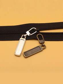 5pcs Zipper Slider Puller, Instant Zipper Repair Kit, Zipper Slider Replacement For Jacket Backpacks, Sewing Supplies