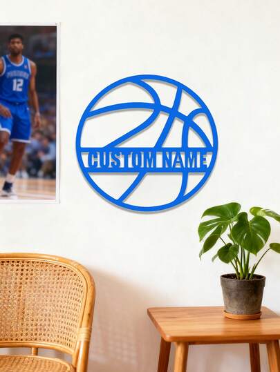 Logo bóng rổ tùy chỉnh tên, đồ trang trí tường hình bóng rổ bằng acrylic cá nhân hóa, có nhiều màu sắc. Thích hợp để trang trí tường, cửa, nội thất, treo tường sân bóng rổ ngoài trời, đồ thủ công mỹ nghệ bóng rổ hiện đại. Hoàn hảo cho phòng khách và phòng ngủ, quà tặng tân gia, quà tặng cho người đam mê bóng rổ và quà Giáng sinh.