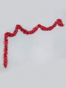 1pc Artificial Cherry Blossom Vine Embroidered Garland, 2m Long, Suitable For Home Decor, Wedding Venue Decor, Room/Bathroom Wall Decor, Outdoor Garden Decor, Birthday Party Decor, Valentine's Day And New Year Decor