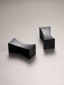 2 piezas Descansador de palillos de plástico negro sólido - Organizadores de vajilla elegantes y prácticos para el comedor, la cocina y talla grande, regalo de Navidad y esencial para volver a la escuela - Multicolor - Ver 5