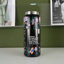 O'WALAFreeSip   Insulated Stainless Steel Water Bottle With Straw For Sports, Travel And School Sports Bottle 32 Oz - Khu vườn nửa đêm - 32oz - Xem 2