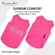 Parisian Pet T-Shirt,(S Diva) - Multicolor - Ver 3