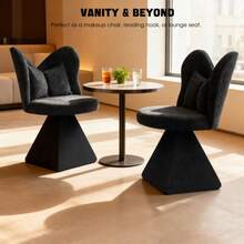 Living Room Chairs - Black - View 3