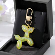 1pc Bling Kawaii Cartoon Animal Couple Keychains Key Ring For Women Men New Colorful Cute Pet Bag Car Holder  Box Jewelry - 彩色 - 查看 13