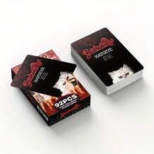 KATS-EYE Lomo 卡片 - Gabr.Iela 照片集卡片，92 张带贴纸的照片卡片，Kpop 粉丝礼物，创意游戏配件，纸质材料，成人适用，创意游戏配件 | 生动的卡片设计 | 耐用的卡片材料，Kpop 商店，Katseye，Katseye 照片卡片，Lomo 卡片，收藏卡片 - 彩色 - 查看 6