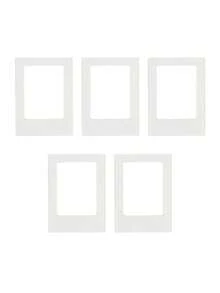 5个带冰箱贴的透明竖款3英寸相框，适用于冰箱、门、墙壁 - 现代DIY照片展示 - 彩色 - 查看 11