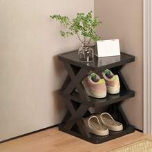 Estantería apilable y extraíble para zapatos, sencilla y ahorradora de espacio. Gabinete para zapatos para el hogar, dormitorio, sin necesidad de instalación - B - Ver 1