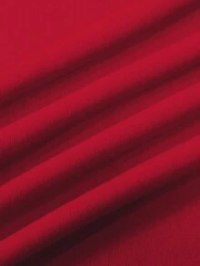 2023 New Year Outfit Women Ladies Mahjong Social Club Pattern Hoodie - Soft Round Neck Pullover With Chinese Characters And Mahjong Tiles Design, Casual Long Sleeve All-Season Comfortable, H-Shaped Regular Fit, Suitable For Mahjong Competitions And Casual Wear, Autumn Women's Hoodie, Autumn Women's Clothing, Women's Long Sleeve Shirt, Autumn Women's Shirt, Women's Autumn Top, Women's Autumn Clothing, Women's Autumn Shirt, Women's Autumn Top, Women's Autumn Clothing, Women's Autumn Shirt Loose And Comfortable New Year Outfit Women - Đỏ - Xem 3