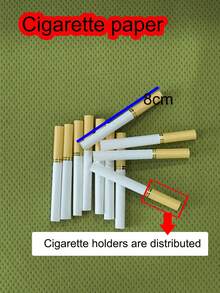 2支装迷你便携式塑料卷烟器 - 单管手动卷烟器，单管手动注烟器，推拉式8毫米家用迷你塑料卷烟器，便携式卷烟器，易于使用的手持式卷烟器，无需电池，返校用品，情人节礼物，父亲节礼物，母亲节礼物，派对礼品 - 彩色 - 查看 4