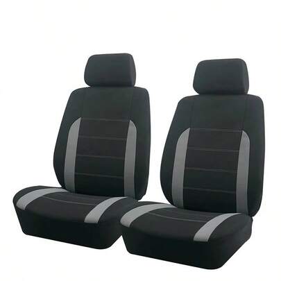 Conjunto de 4 capas para assento de carro, compatíveis com airbags, almofadas universais para assento, acessórios automotivos, novo design para mulheres.